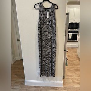 Chico's travelers printed cropped jumpsuit NWT